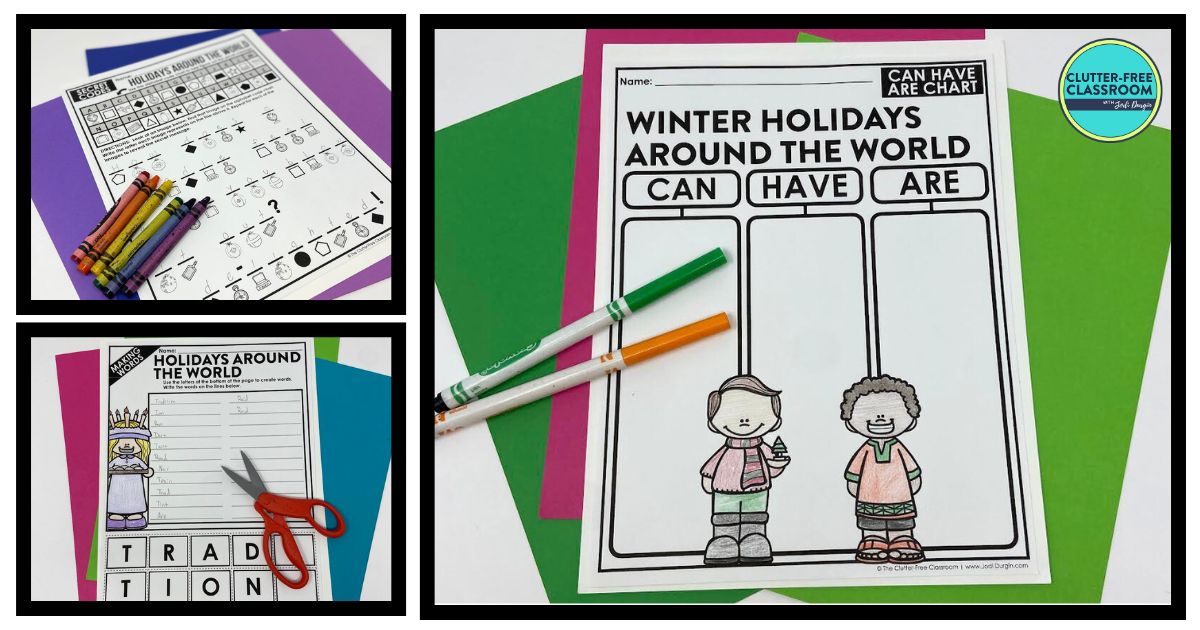 Holidays Around the World Worksheets for Elementary Students in 2026 ...