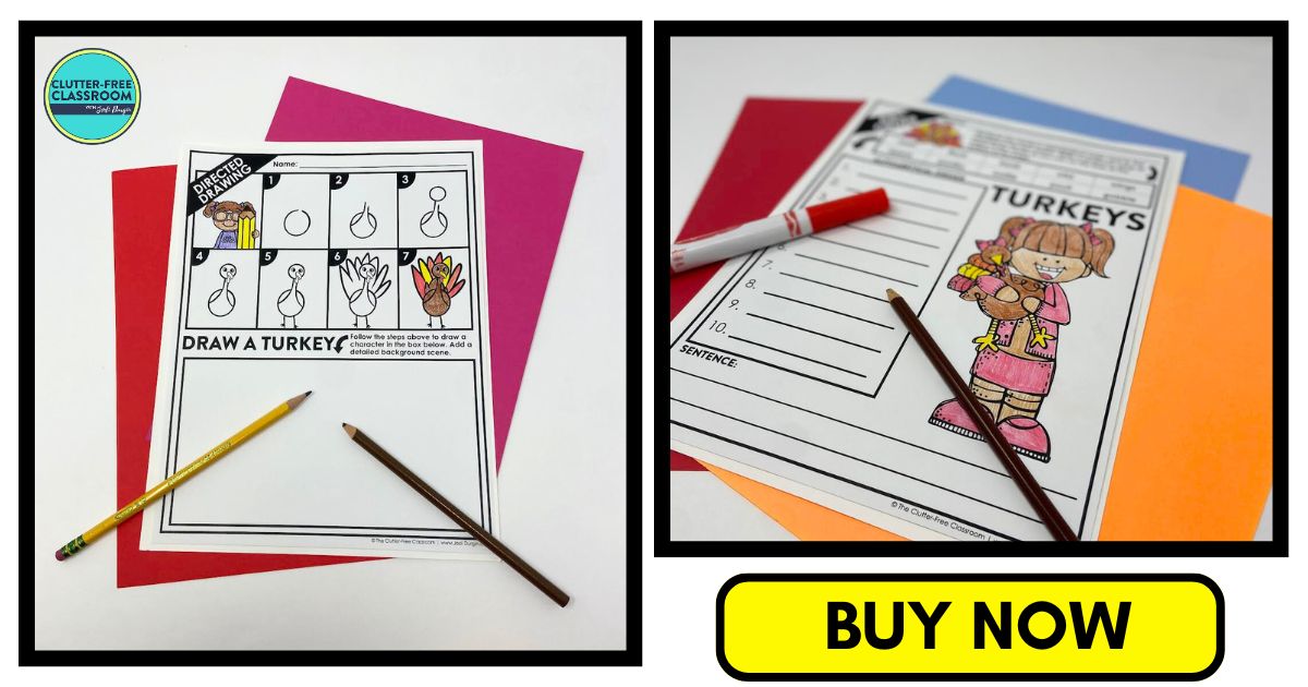 turkey-themed worksheets