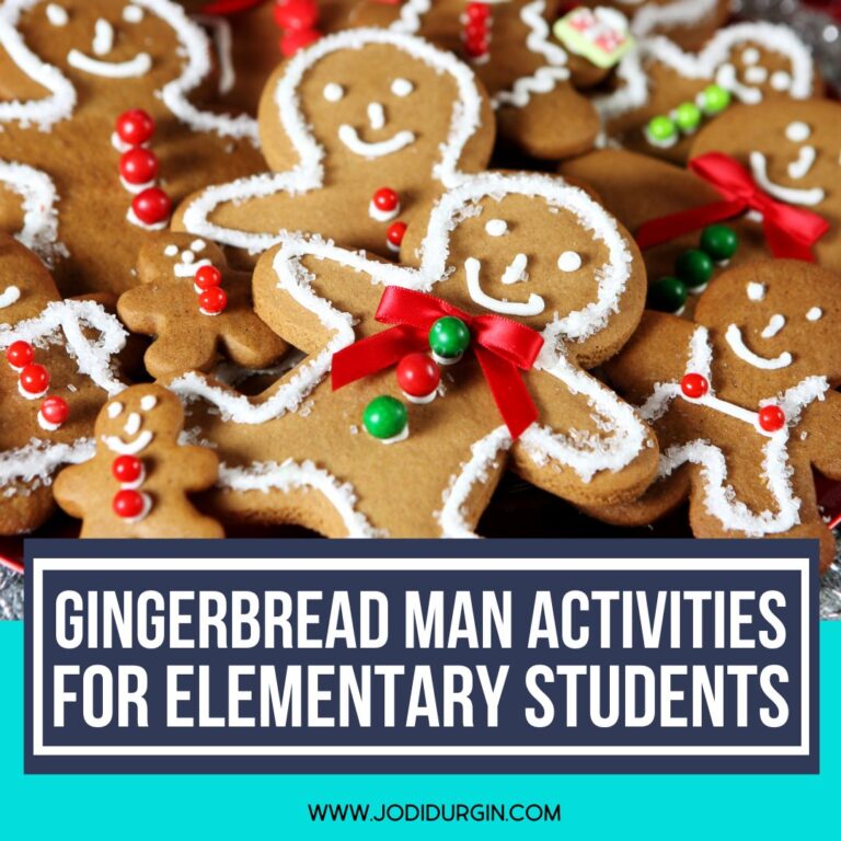 gingerbread man activities