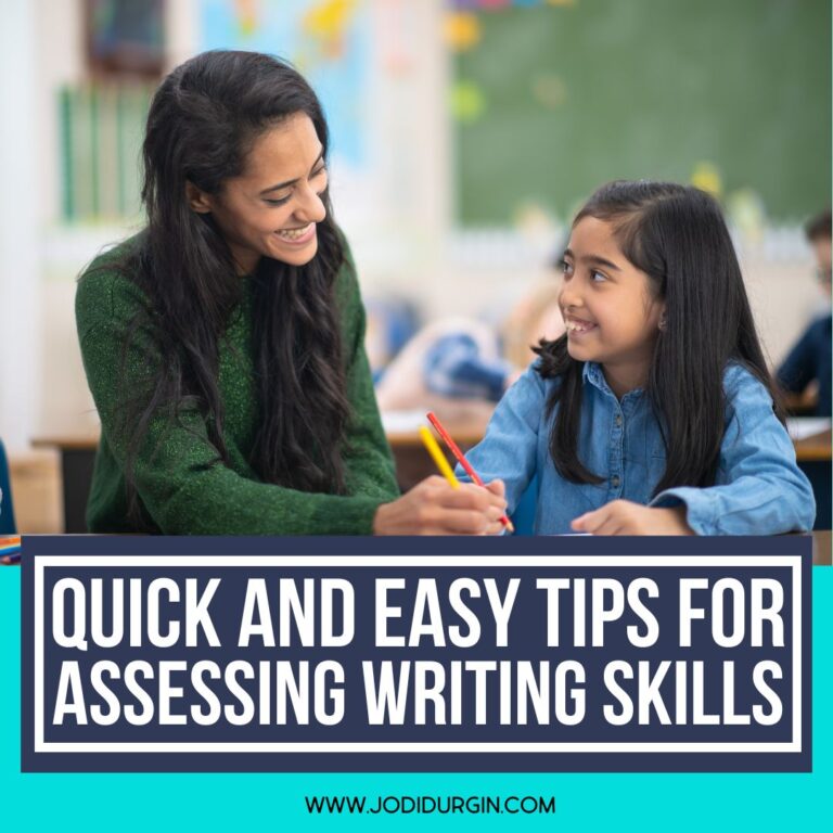 tips for assessing students writing