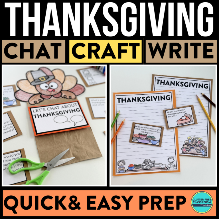 Thanksgiving craft and activities