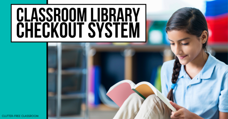 Library Check In Check Out System 15 Classroom Library Checkout System Tips for Elementary Teachers in ...