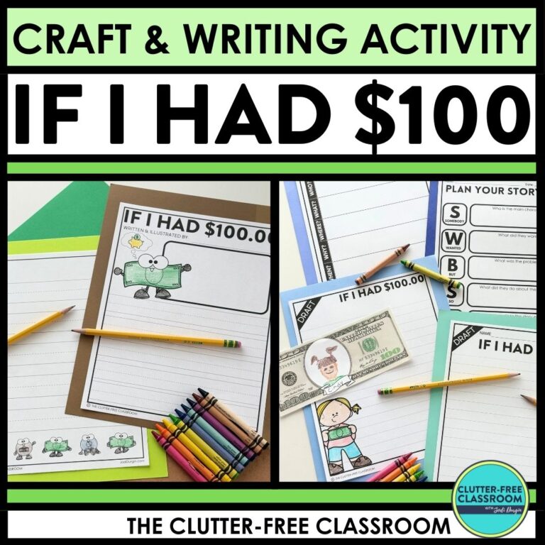 If I Had $100 activity