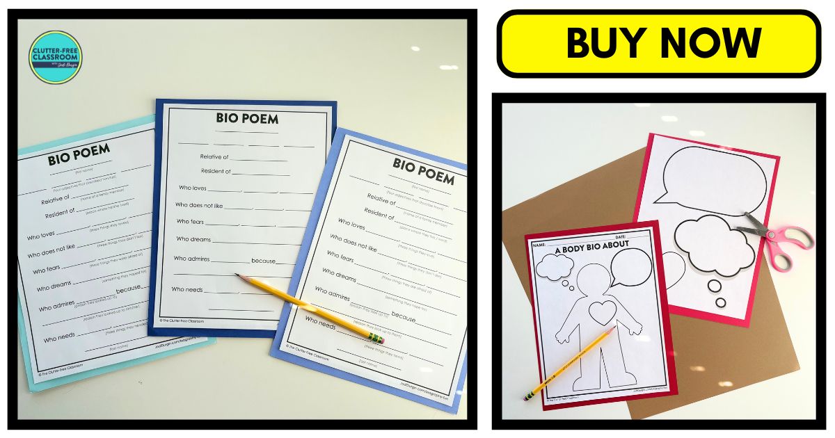biography activities