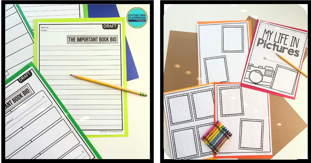 biography activities