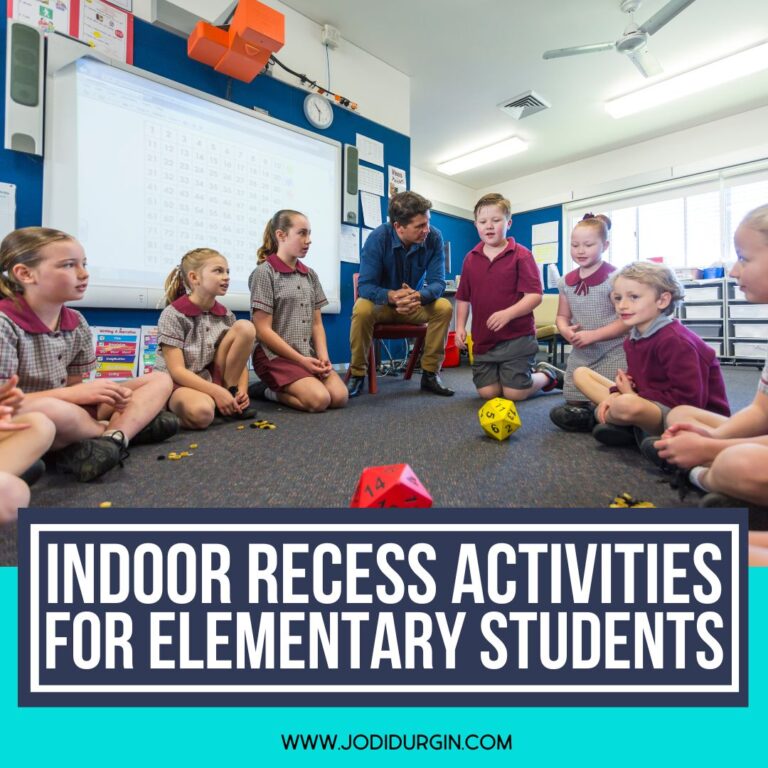 indoor recess activities