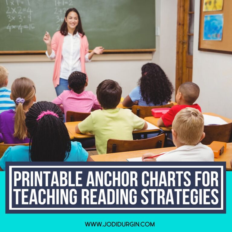 printable reading anchor charts