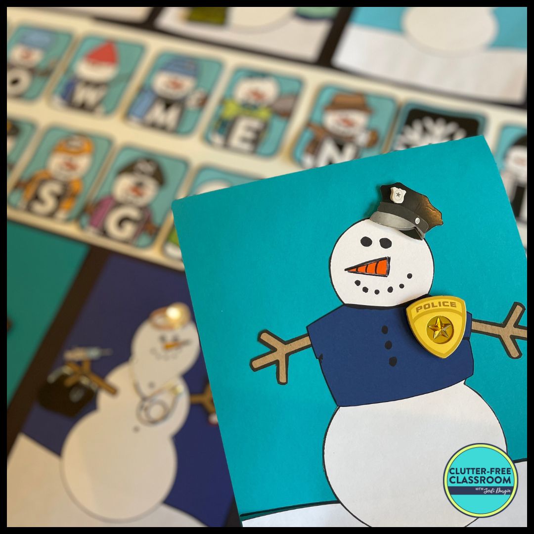 Snowman in Disguise project