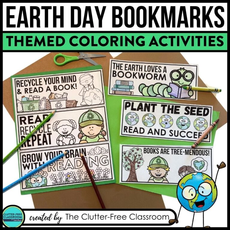 Earth Day bookmark