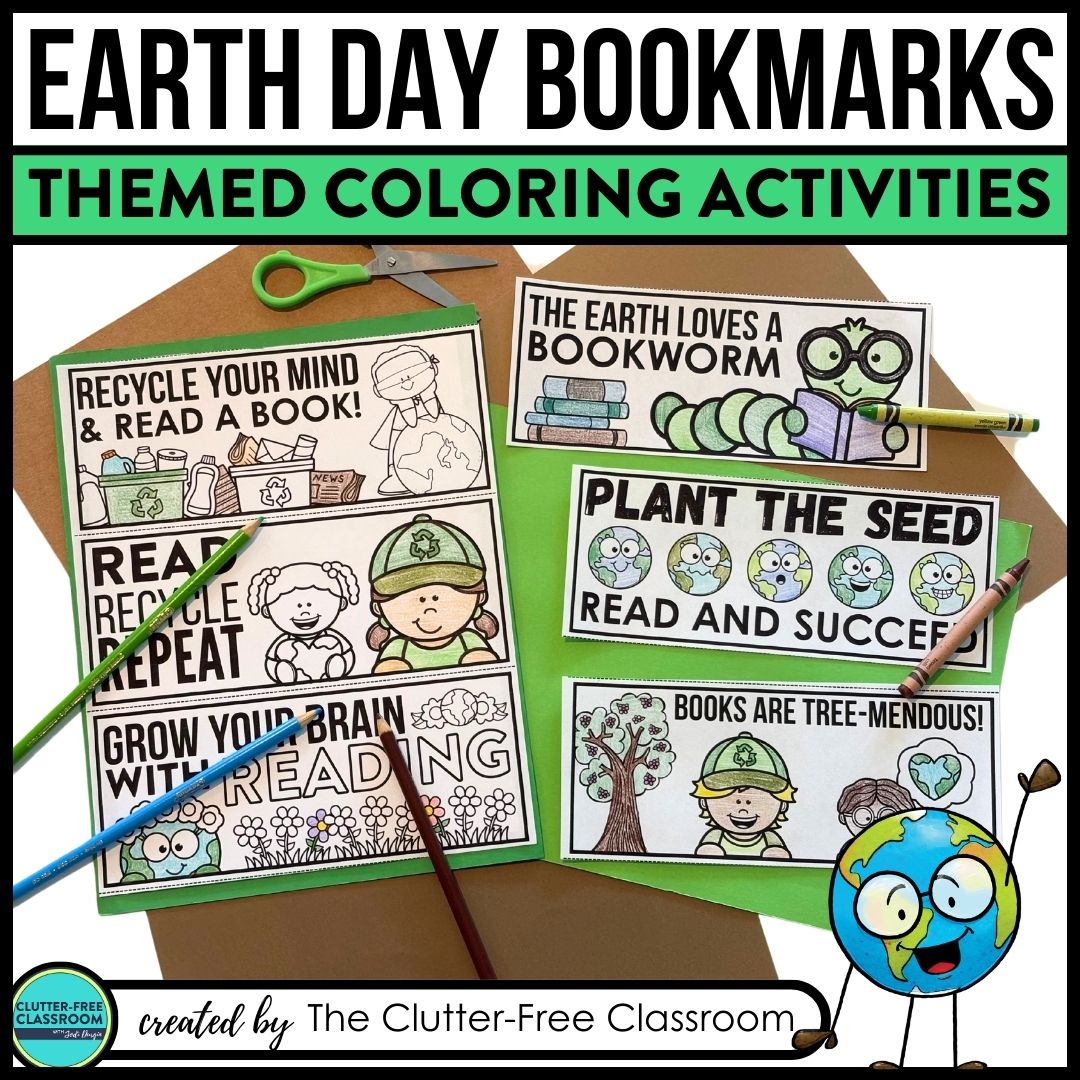 Earth Day bookmark