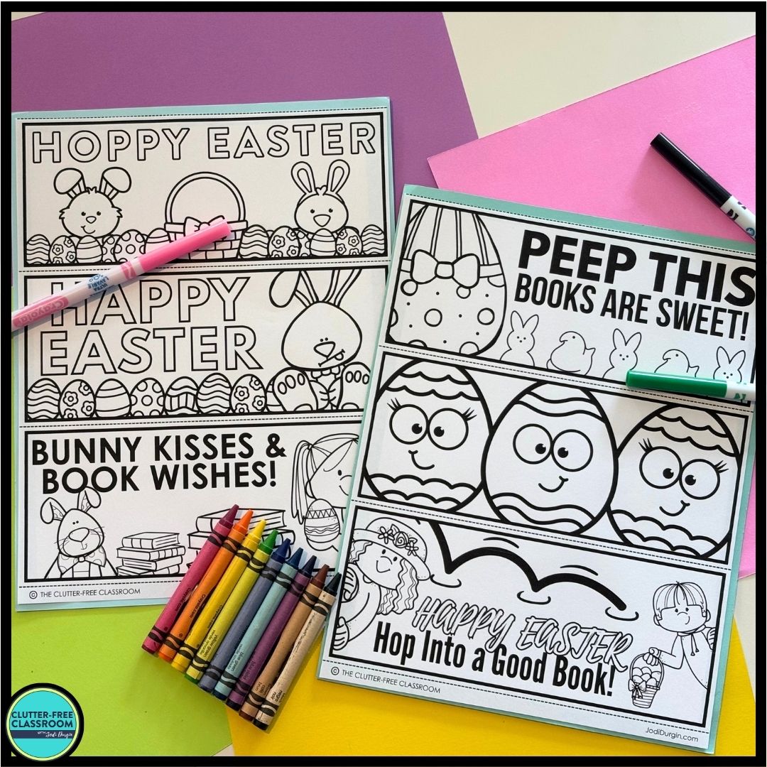 Easter bookmarks