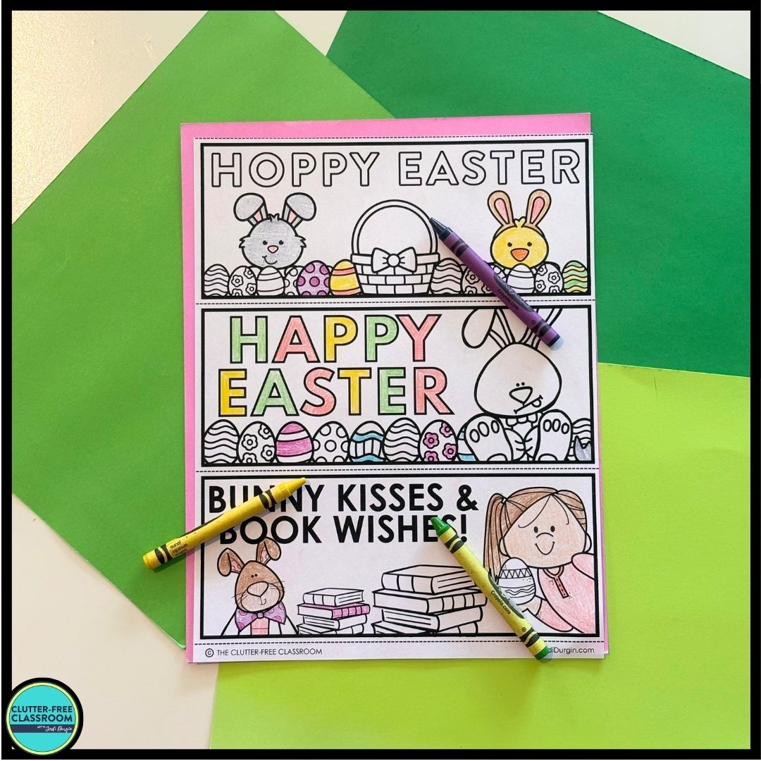 Easter bookmarks