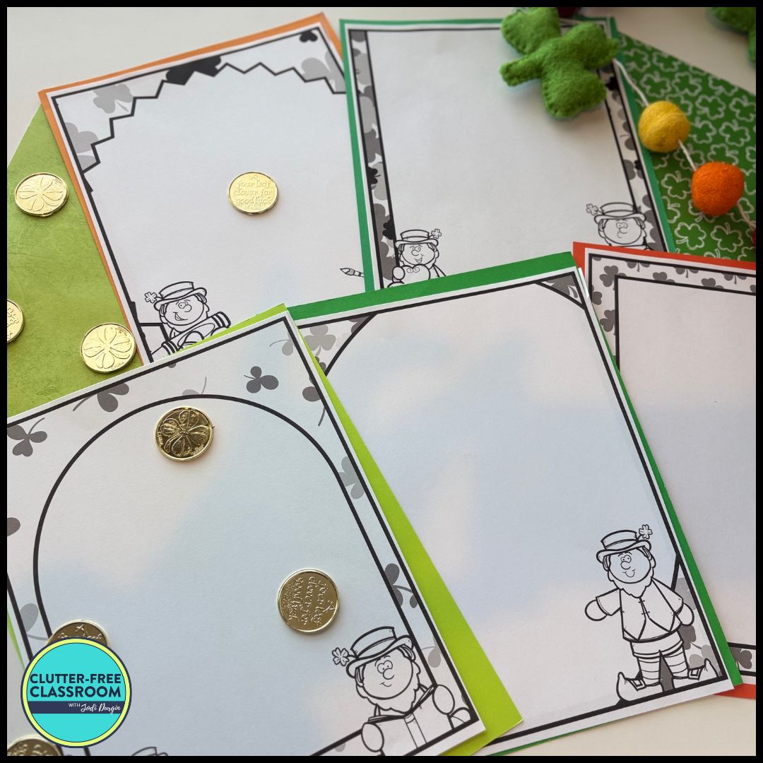 St. Patrick's Day letter paper