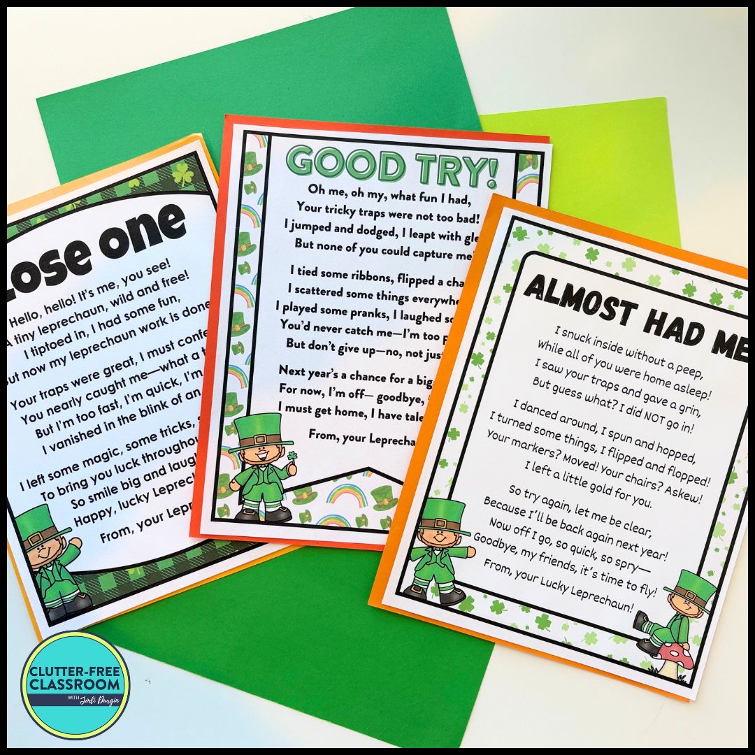 letters from the leprechaun