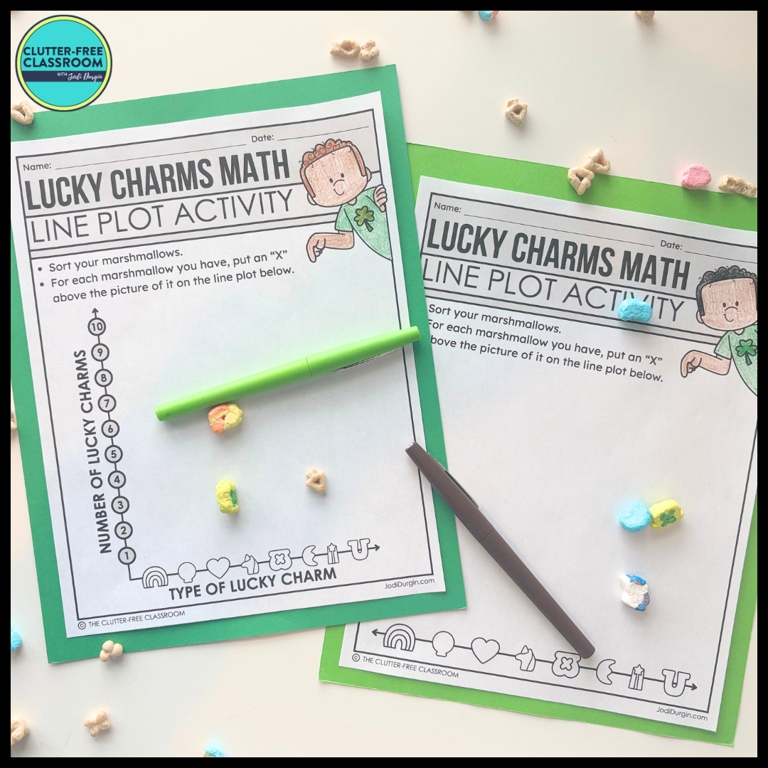 St. Patrick's Day math activities