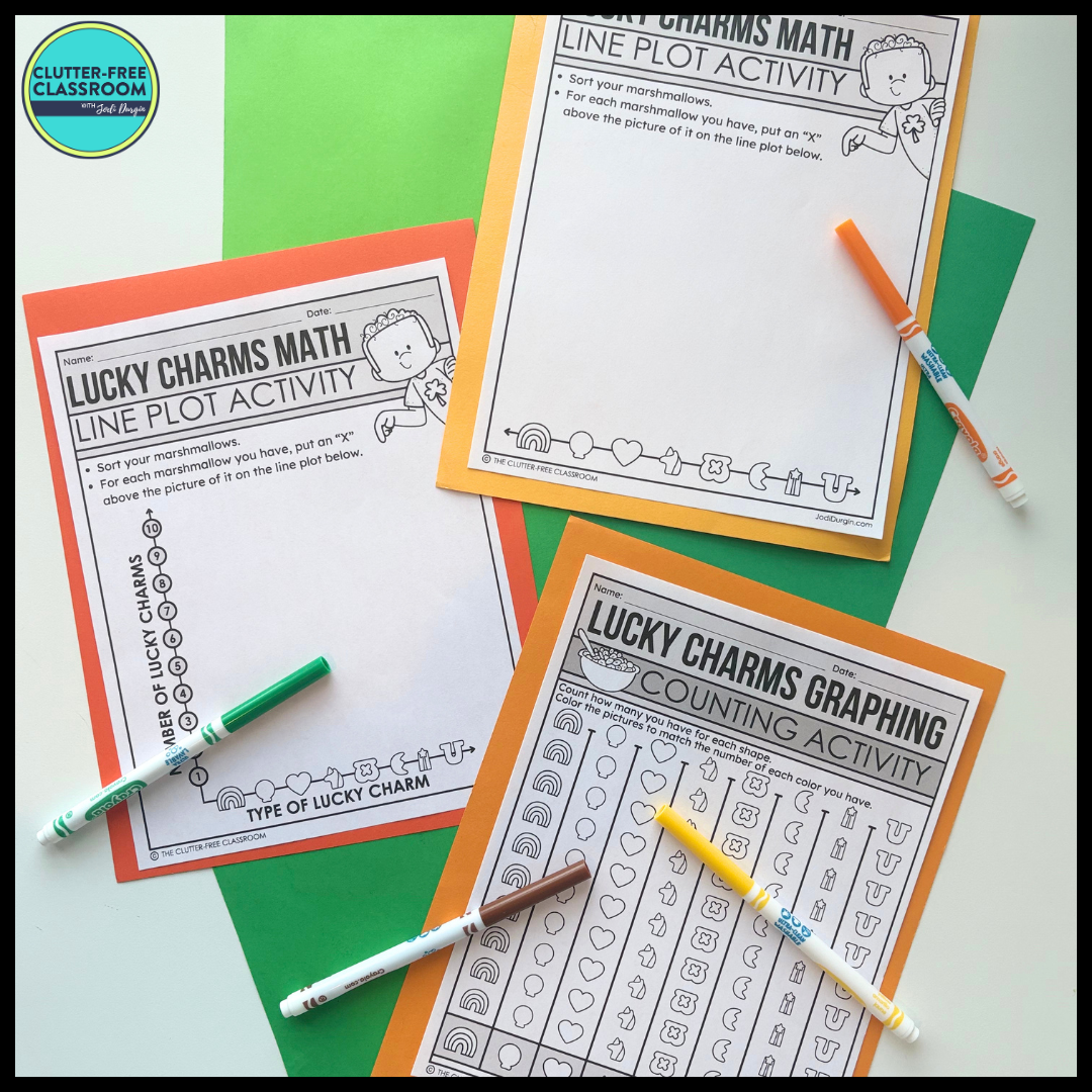 St. Patrick's Day math activities