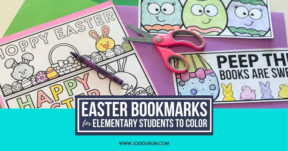 Easter bookmarks