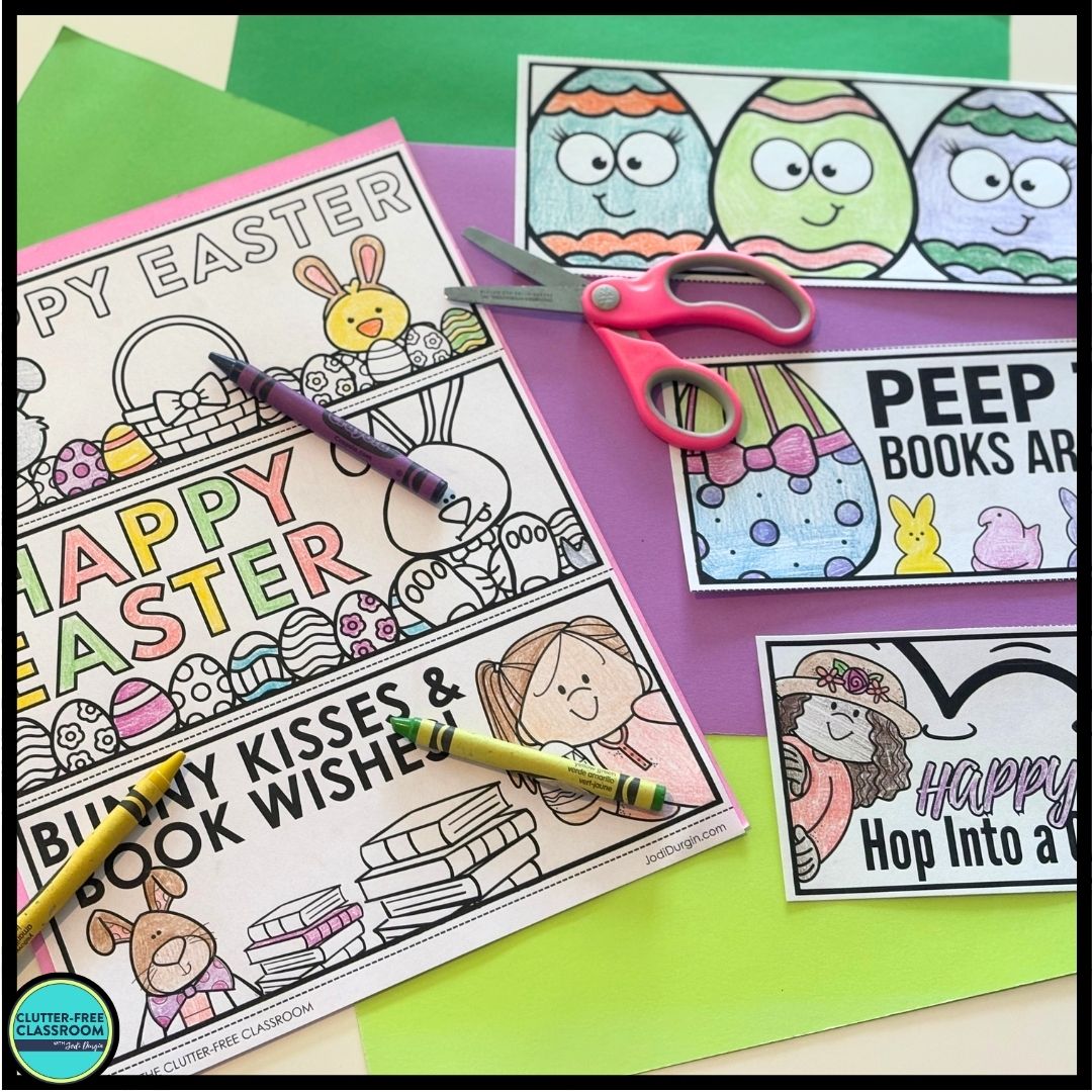 Easter bookmarks