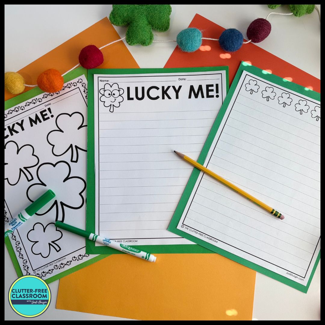 St. Patrick's Day writing printables