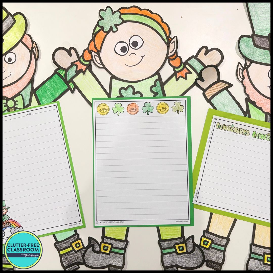 St. Patrick's Day writing craftivity