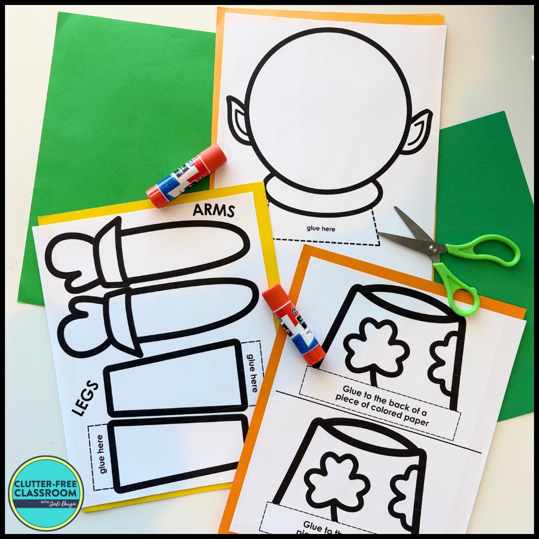leprechaun craft templates