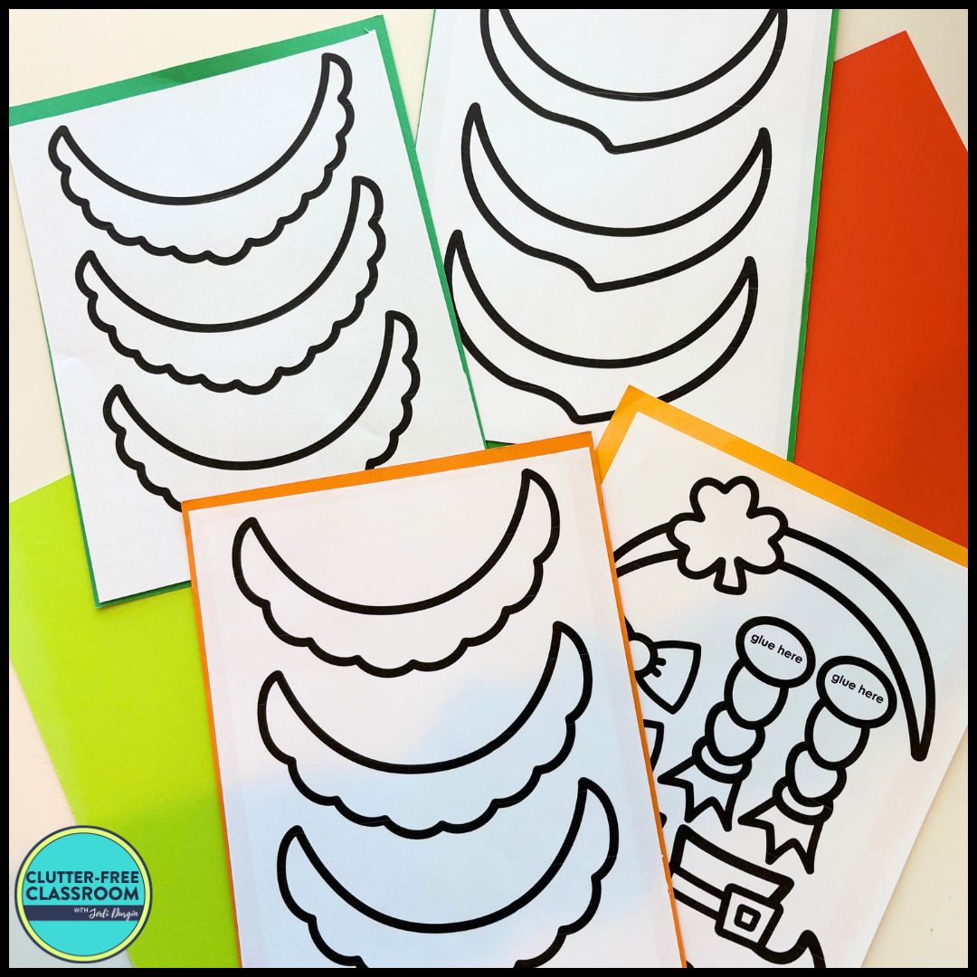 leprechaun craft templates