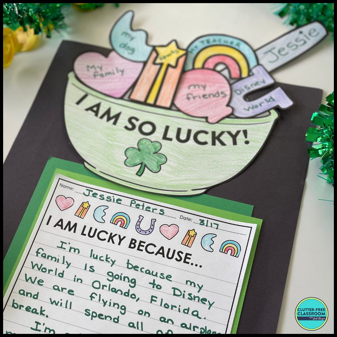 St. Patrick's Day craftivity