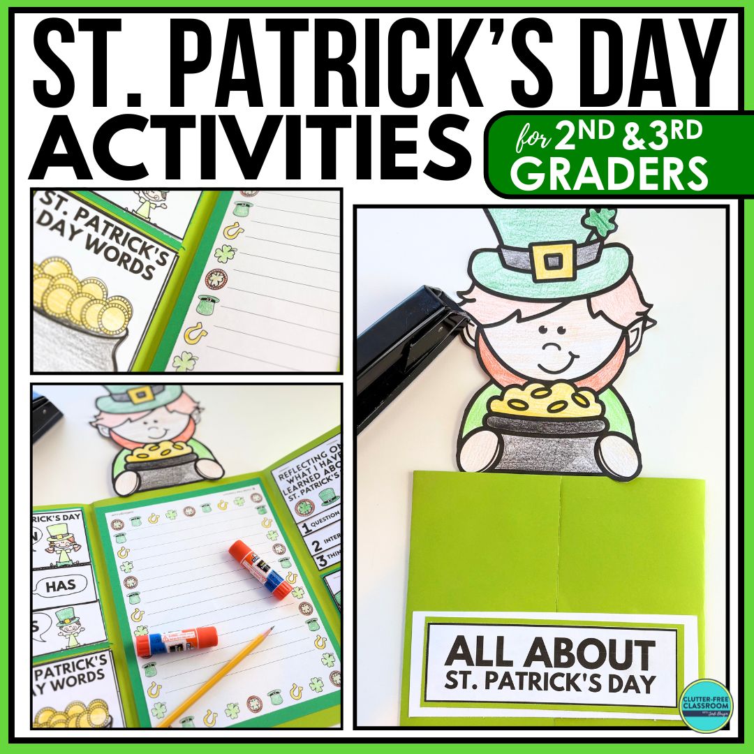 St. Patrick's Day Lap Book activity
