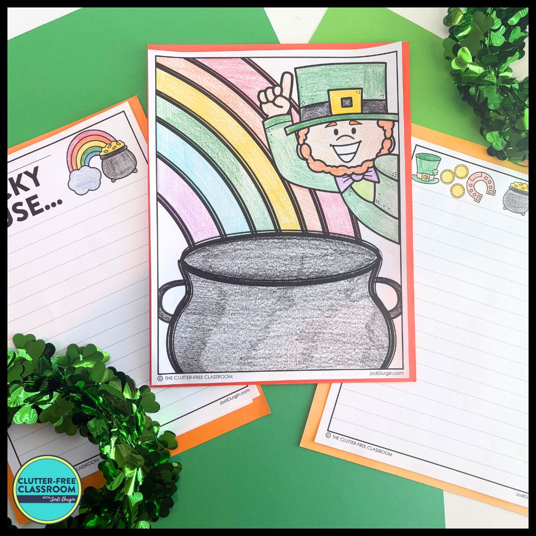 St. Patrick's Day writing and craft activity