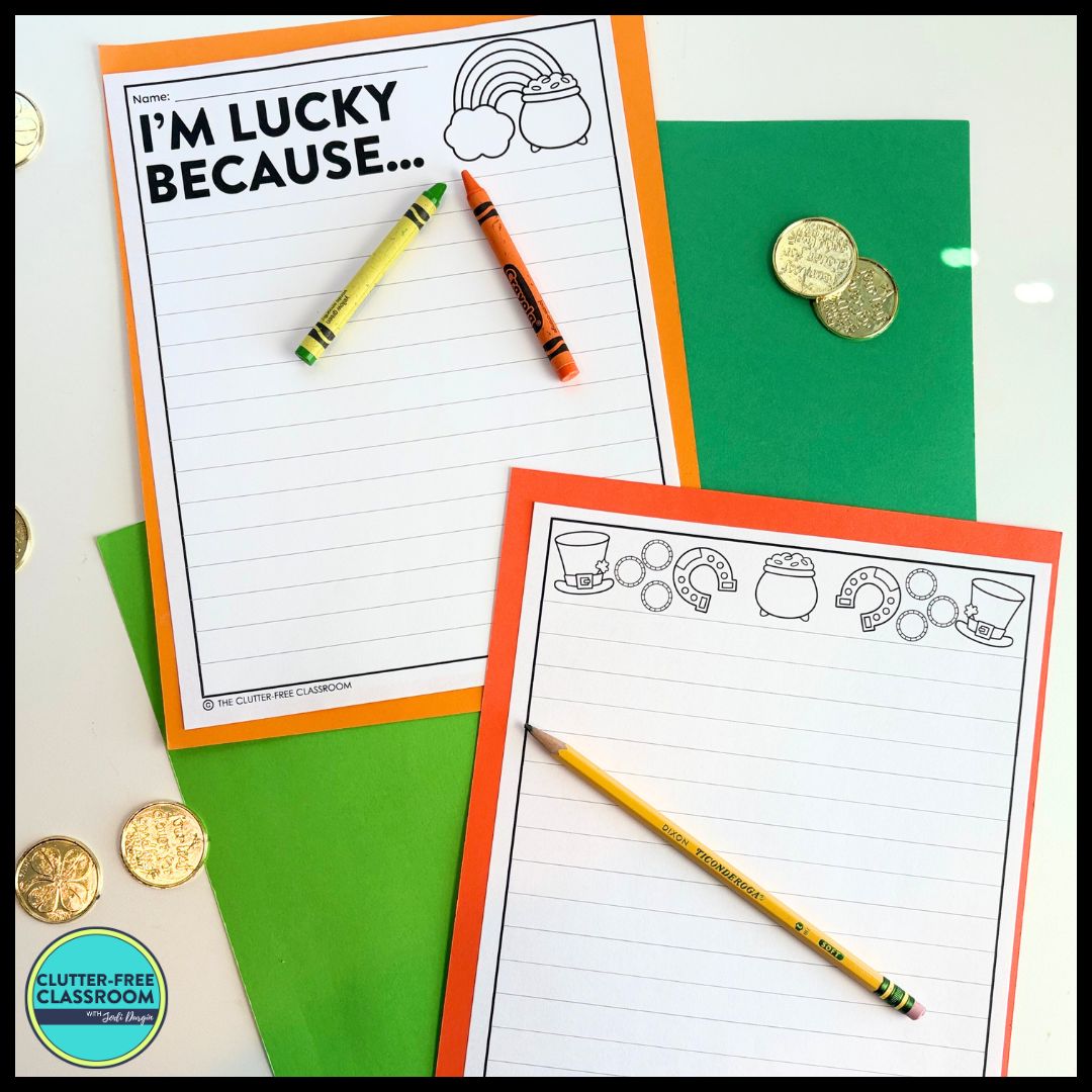 St. Patrick's Day writing activity