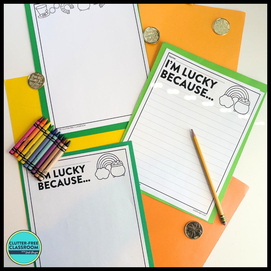St. Patrick's Day writing activity