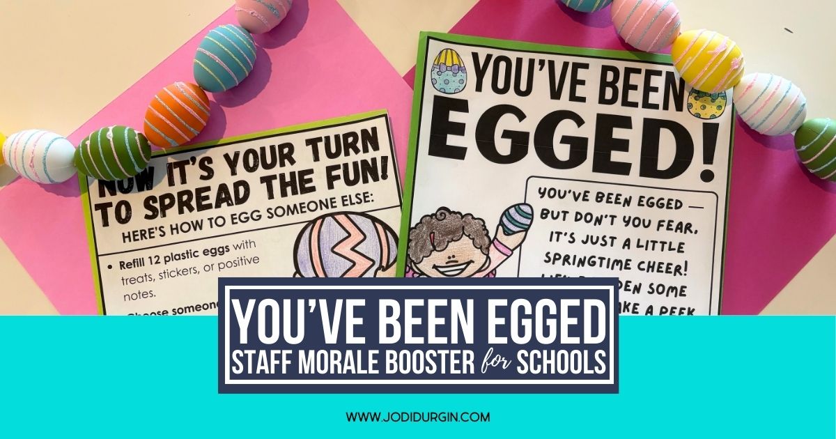 You've Been Egged activity