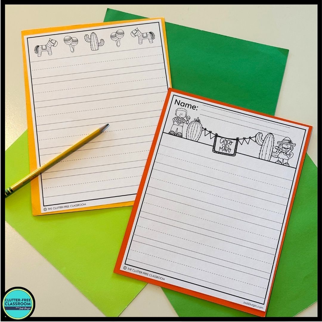 Cinco de Mayo Writing and Craft Project
