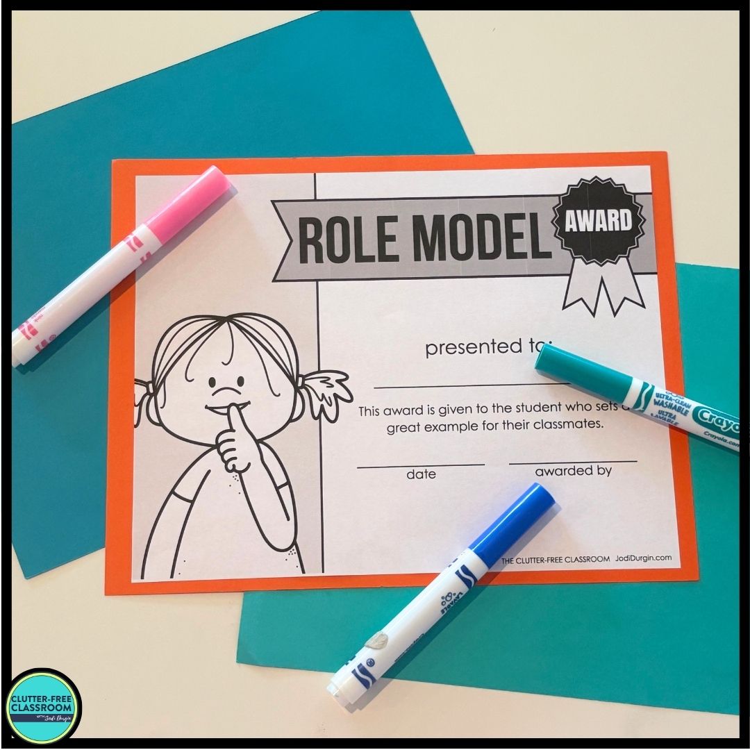 end of the year award