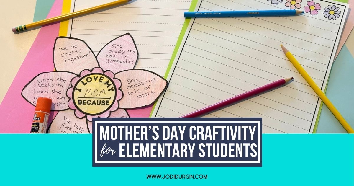 Mother's Day flower craftivity