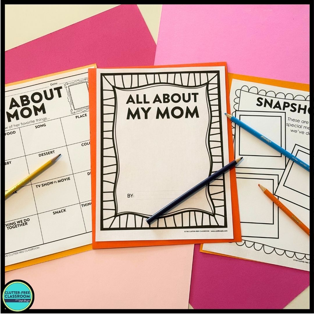 All About My Mom Booklet