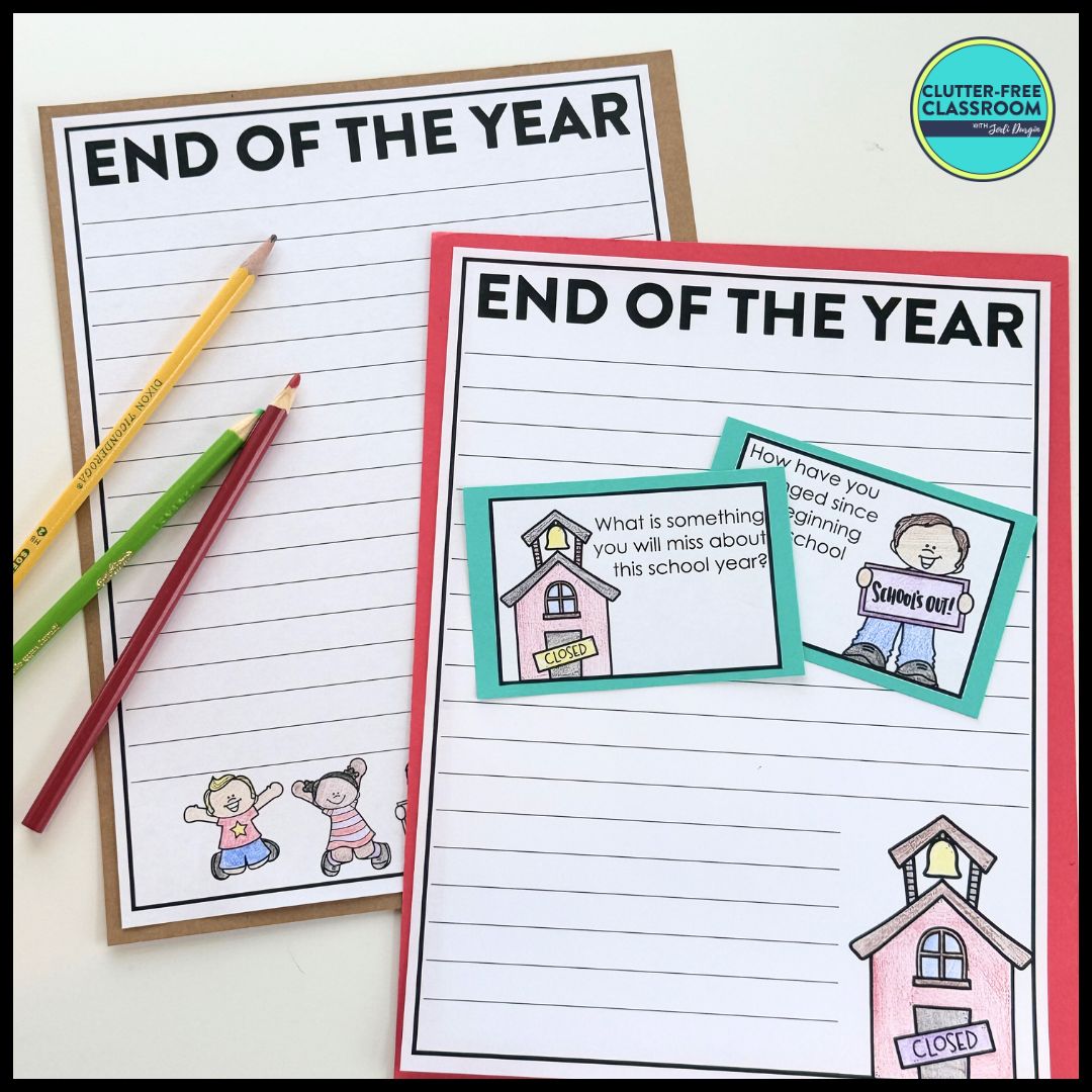 end of the year craft and writing project