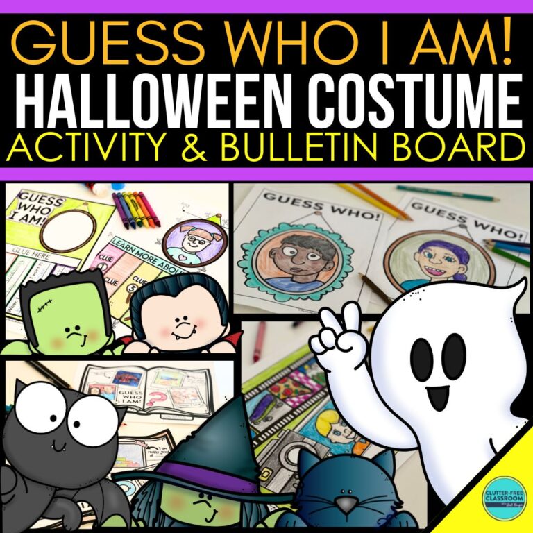 Halloween costume activity