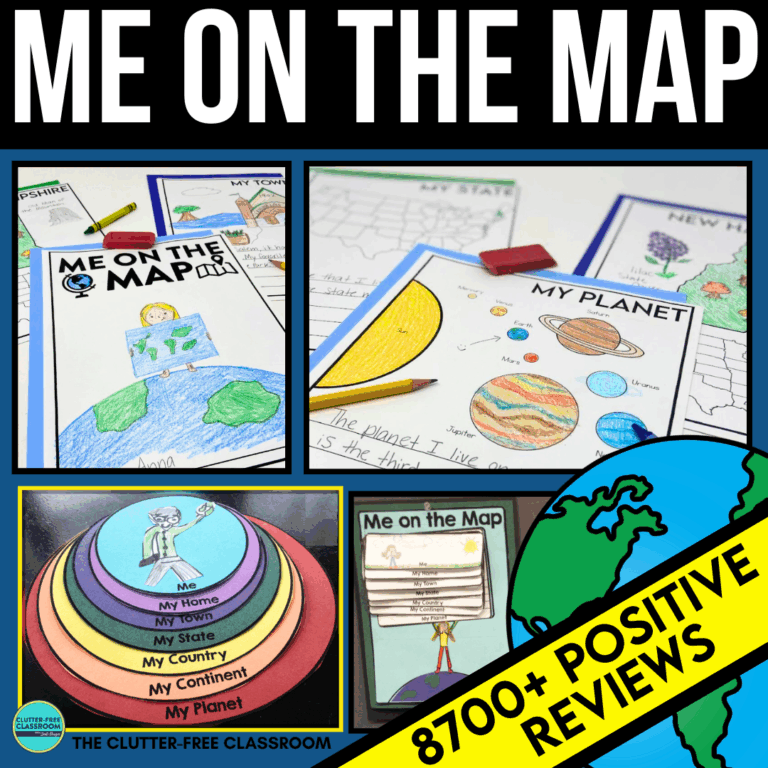Me on the Map activities