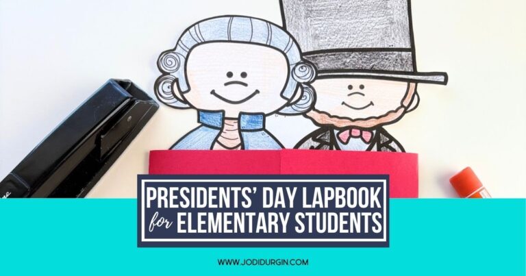 Presidents Day Lapbook for Elementary Students - 2026 - Teaching with ...