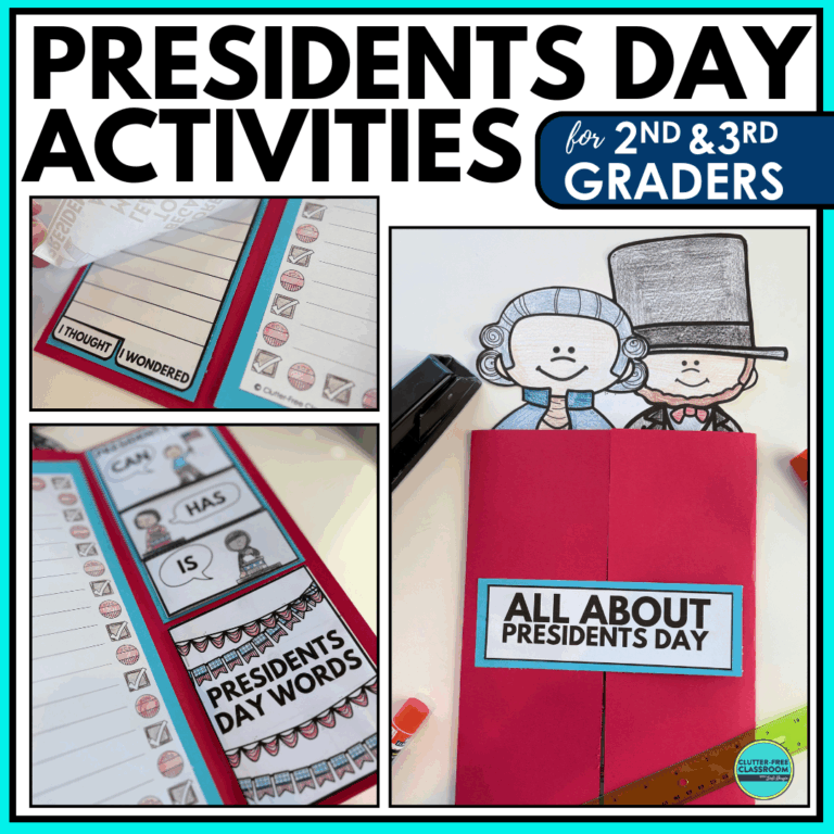 Presidents Day lapbook