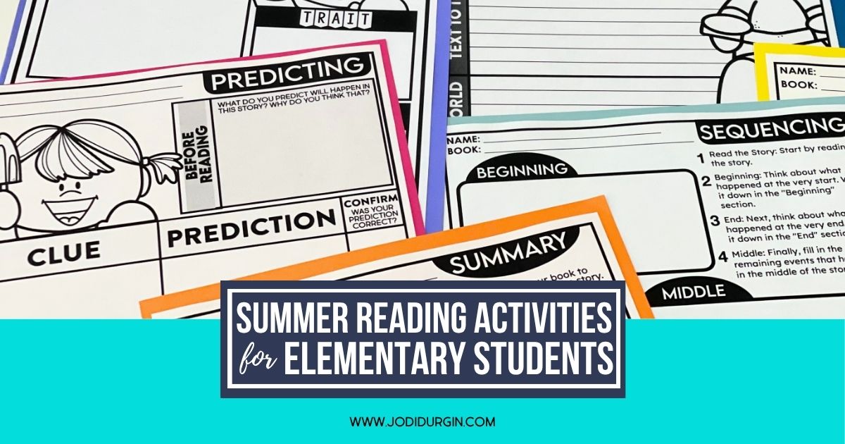 summer reading activities