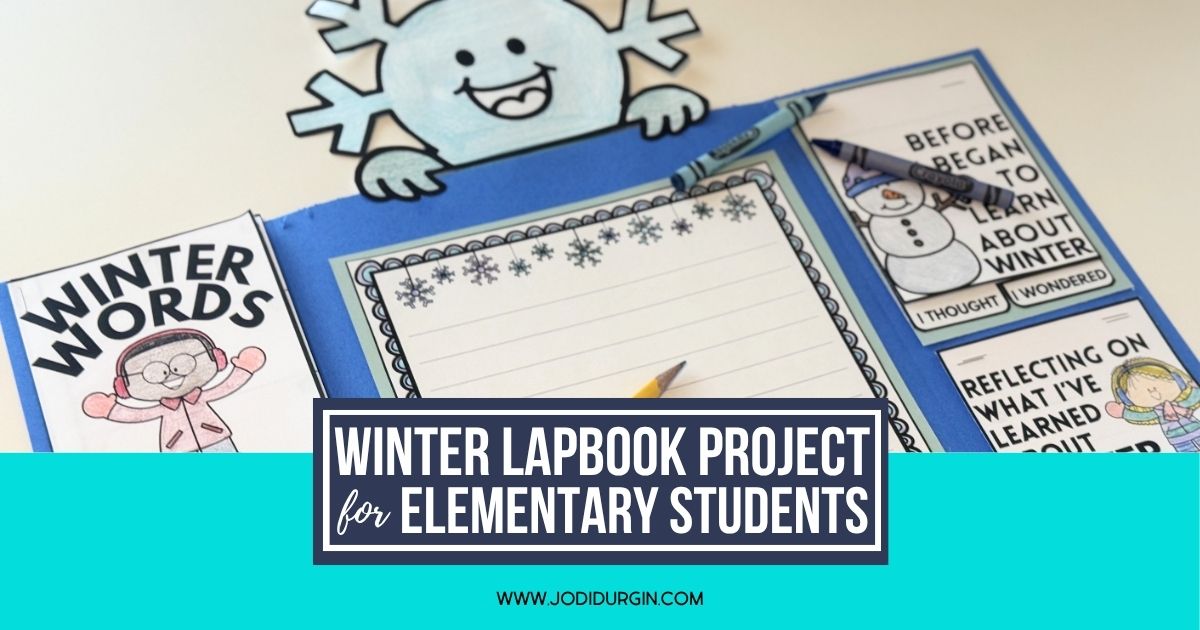 winter lapbook