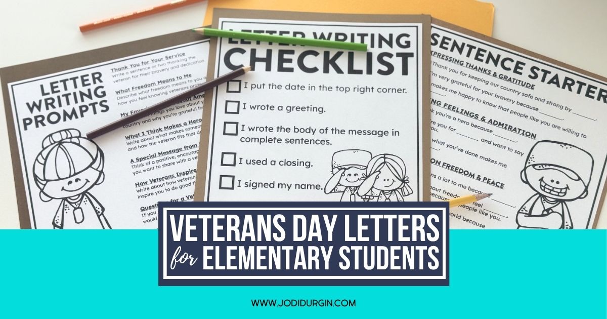 writing letters to veterans