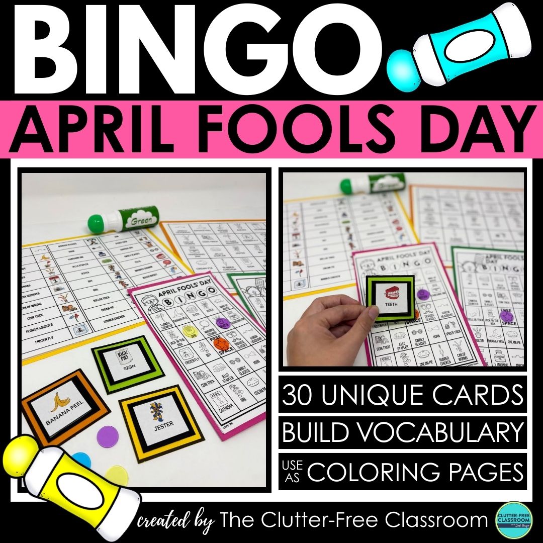 April Fools' Day bingo activities