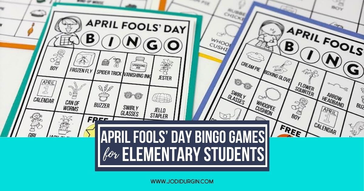 April Fools' Day bingo