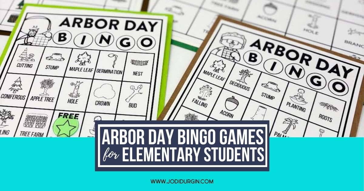 Arbor Day bingo
