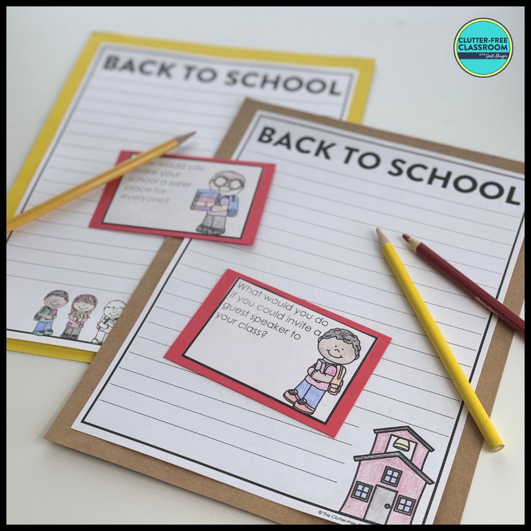 back to school activity