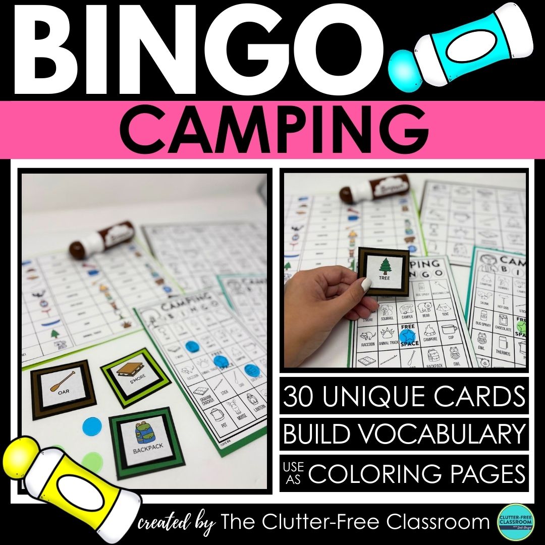 camping bingo activities