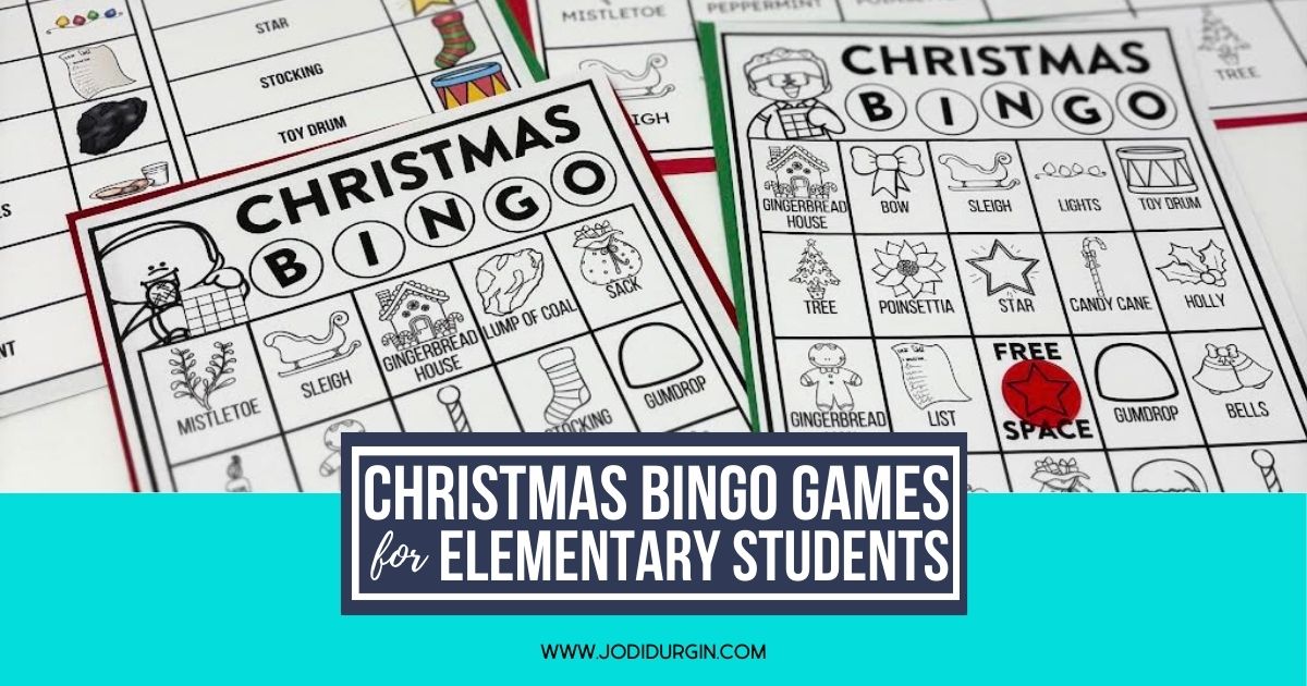 Christmas bingo